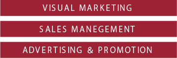 VISUAL MARKETING SALES MANEGEMENT ADVERTISING ＆ PROMOTION